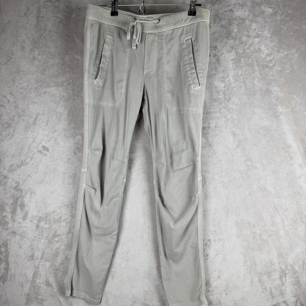 Standard James Perse Mens Joggers Light Gray Drawstring Pants Size 1